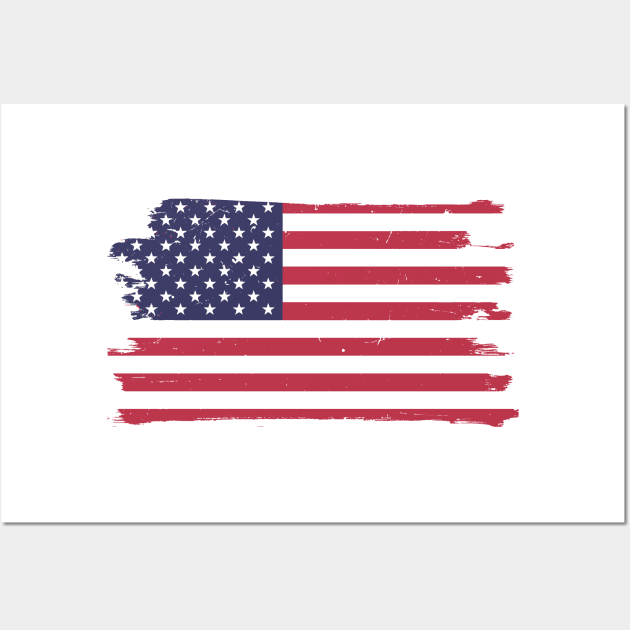 American Flag Wall Art by epiclovedesigns